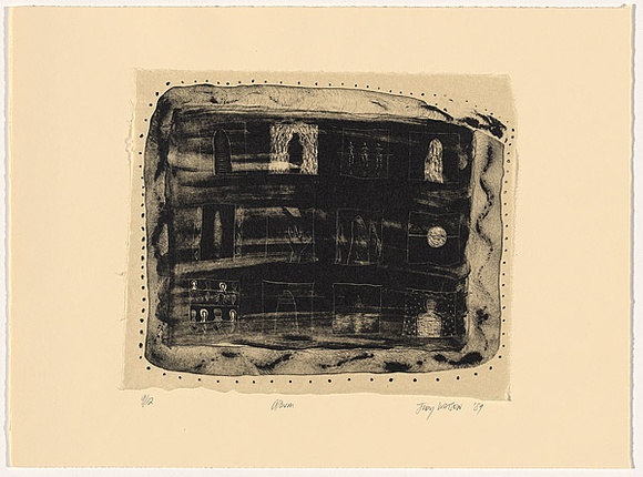 Artist: b'Watson, Judy.' | Title: b'album' | Date: 1989 | Technique: b'lithograph, printed in black ink, from one stone'