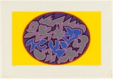 Artist: LEACH-JONES, Alun | Title: Mersey yellow | Date: 1973 | Technique: screenprint, printed in colour, from multiple stencils | Copyright: Courtesy of the artist