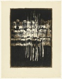 Artist: KING, Grahame | Title: Rain spirit | Date: 1962 | Technique: lithograph, printed in colour, from two stones [or plates]