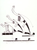 Artist: Dixon, Peter. | Title: Tortoise house | Date: 1976 | Technique: screenprint, printed in black ink, from one stencil