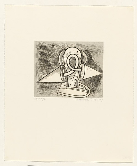 Artist: b'LEACH-JONES, Alun' | Title: b'The Welsh suite (#1)' | Date: October 1991 | Technique: b'etching, printed in black ink with plate-tone, from one plate' | Copyright: b'Courtesy of the artist'