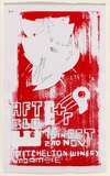 Artist: b'PANDAROSA,' | Title: b'Afterglo, Mitchelion Winery, Wagambie' | Date: c.2006 | Technique: b'screenprint, printed red ink, from one stencil; black pen additions'