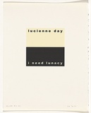 Artist: Burgess, Peter. | Title: lucienne day: i need lunacy. | Date: 2001 | Technique: computer generated inkjet prints, printed in colour, from digital file