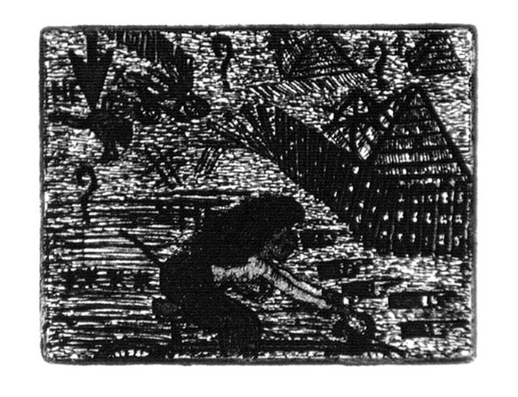 Artist: b'Nedelkopoulos, Nicholas.' | Title: b'Image 16' | Date: 1982 | Technique: b'etching'