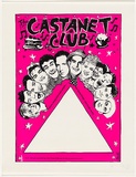 Artist: Kenyon, Therese. | Title: Castanet Club. | Date: 1986 | Technique: screenprint, printed in colour, from two stencils