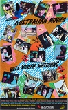 Artist: REDBACK GRAPHIX | Title: Australian movies well worth watching | Date: 1986 | Technique: offset-lithograph, printed in colour, from multiple plates (three colour process plus black) | Copyright: © Leonie Lane