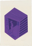 Artist: WALKER, Murray | Title: A single nice little unit. | Date: 1970 | Technique: linocut, printed in colour, from multiple blocks