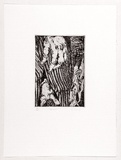 Artist: b'Schultz, Debra.' | Title: b'Nemesis.' | Date: 1988 | Technique: b'etching, printed in black ink, from one plate'