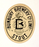 Title: b'Label: Bunbury Brewery Company Limited. Stout' | Date: c.1920 | Technique: b'lithograph, printed in black ink, from one stone [or plate]'