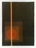 Artist: b'WICKS, Arthur' | Title: b'Full speed' | Date: 1966 | Technique: b'screenprint, printed in colour, from multiple stencils'