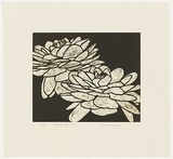 Artist: b'Forthun, Louise.' | Title: b'Glorie Van H' | Date: 2001 | Technique: b'etching and aquatint, printed in green ink, from one copper plate'