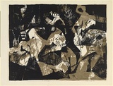 Artist: KEMPF, Franz | Title: The Wars of Gog. | Date: 1966 | Technique: screenprint, printed in colour, from multiple stencils | Copyright: © Franz Kempf