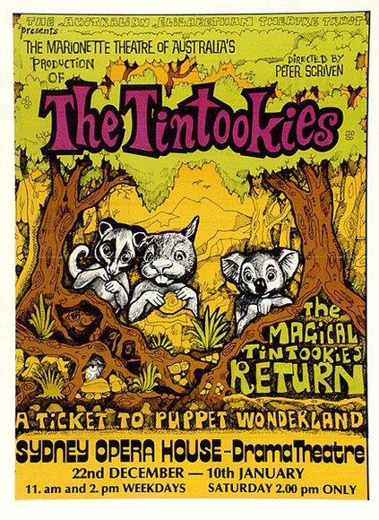 Artist: b'Salmon, Michael.' | Title: b'The Tintookies' | Date: 1974