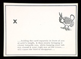 Artist: b'Peacock, Bob.' | Title: b'Vanishing bird, heath hen: a postcard from the portfolio Rare birds with sticky wings.' | Date: (1976) | Technique: b'photocopy'