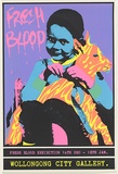 Artist: REDBACK GRAPHIX | Title: Fresh blood. | Date: 1983, before 14 December | Technique: screenprint, printed in colour, from four stencils | Copyright: © Michael Callaghan