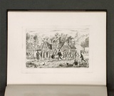 Artist: Coveny, Christopher. | Title: Mr Pickwick wheeled to the pound. | Date: 1882 | Technique: etching, printed in black ink, from one plate
