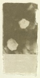 Title: Absence [third etching] | Date: 2000-2004 | Technique: photo-etching, printed in graphite and gold powder, from one plate