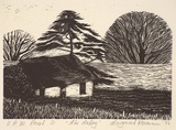 Artist: Hormann, Margaret. | Title: The dairy | Date: 1986 | Technique: wood engraving, printed in black ink, from one block