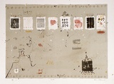 Artist: b'Mitelman, Allan.' | Title: b'Cards' | Date: 1969 | Technique: b'lithograph, printed in colour, from two stones [or plates]' | Copyright: b'\xc2\xa9 Allan Mitelman'