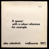 Artist: b'SELENITSCH, Alex' | Title: b'8 Spaces with a colour references.' | Date: 1971 | Technique: b'screenprint, printed in black ink, from one screen'