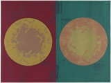Artist: b'MEYER, Bill' | Title: b'Une Charogne II' | Date: 1970 | Technique: b'screenprint, printed in colour, from seven stencils' | Copyright: b'\xc2\xa9 Bill Meyer'