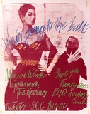 Artist: Griffin, Kerri. | Title: Who's going to the ball? | Date: (1981) | Technique: screenprint, printed in colour, from multiple stencils