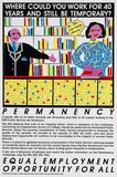 Artist: REDBACK GRAPHIX | Title: Permanency. | Date: 1986 | Technique: offset-lithograph, printed in colour, from multiple plates