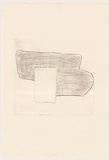 Title: b'Dish and bowls' | Date: 1982 | Technique: b'drypoint, printed in black ink, from one perspex plate'