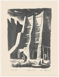 Artist: b'AMOR, Rick' | Title: b'In Barri Gottic' | Date: 1991-92, November - January | Technique: b'lithograph, printed in black ink, from one plate' | Copyright: b'Image reproduced courtesy the artist and Niagara Galleries, Melbourne'