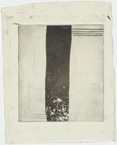 Artist: MADDOCK, Bea | Title: Calligraphy | Date: 1959 | Technique: etching and aquatint, printed in black ink, from one copper plate