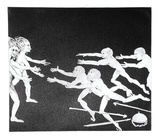 Artist: b'BOYD, Arthur' | Title: b'Lysistrata: Earth is delighted now,....' | Date: (1970) | Technique: b'etching and aquatint, printed in black ink, from one plate' | Copyright: b'Reproduced with permission of Bundanon Trust'