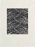 Artist: MADDOCK, Bea | Title: Zig-Zag | Date: 1972 | Technique: photo-etching and aquatint, printed in black ink, from five plates