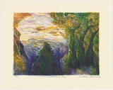Artist: b'Robinson, William.' | Title: b'Ancient trees' | Date: 1998 | Technique: b'lithograph, printed in colour, from six stones [or plates]'