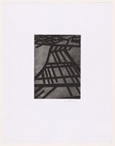 Artist: b'Forthun, Louise.' | Title: bJacob's ladder | Date: 2001 | Technique: b'etching and aquatint, printed in black ink, from one copper plate'