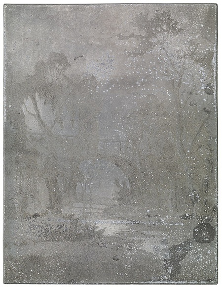 Artist: b'Glover, Allan.' | Title: b'Etching plate for Dusk' | Technique: b'etched plate'