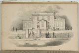 Artist: Ham Brothers. | Title: Police office, Melbourne. | Date: 1850 | Technique: lithograph, printed in black ink, from one stone