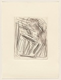 Title: Pastels 1 | Date: 1979 | Technique: drypoint, printed in black ink, from one perspex plate