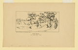 Title: Gum Creek, Cue-Lake Carey track | Date: c.1895 | Technique: lithograph, printed in black ink, from one stone