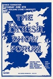 Artist: Debenham, Pam. | Title: The British Show Forum. | Date: 1985 | Technique: screenprint, printed in colour, from one stencil