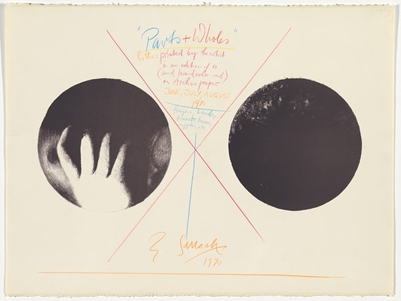 Artist: b'SELLBACH, Udo' | Title: b'Title page' | Date: 1970 | Technique: b'lithograph, printed in black ink, from one stone'