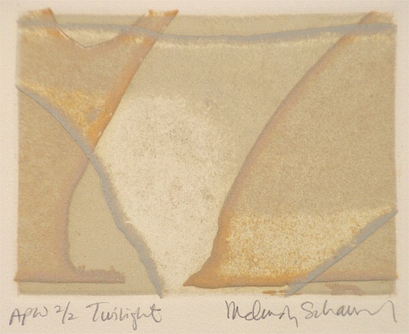 Artist: b'Schawel, Melinda.' | Title: b'Twilight' | Date: 2000, November | Technique: b'etching, printed in colour, from three plates'