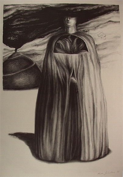Artist: Johnstone, Ruth. | Title: Camperdown Chronicle [right] | Date: 1988 | Technique: lithograph, printed in black ink, from one stone