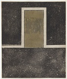 Artist: MADDOCK, Bea | Title: not titled | Technique: etching and aquatint, printed in colour in intaglio and relief, from one plate