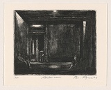 Artist: b'AMOR, Rick' | Title: b'Anteroom' | Date: 1999 | Technique: b'lithograph, printed in black ink, from one plate'