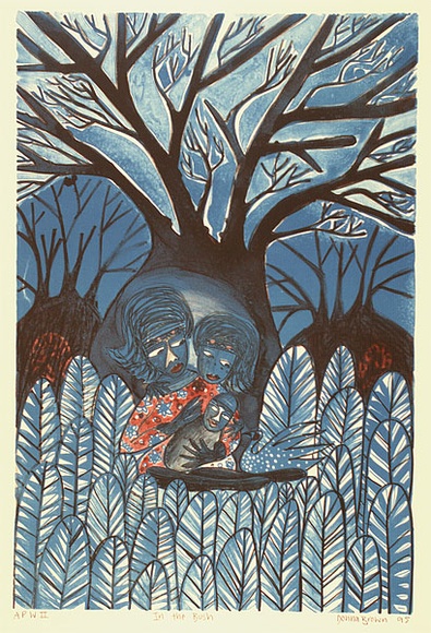 Artist: b'Brown, Donna.' | Title: b'In the bush' | Date: 1995, June | Technique: b'lithograph, printed in colour, from three stones'