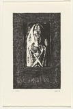 Artist: Harman, Julia. | Title: not titled [II] | Date: 1988 | Technique: lithograph, printed in black ink, from one stone | Copyright: © Julia Harman