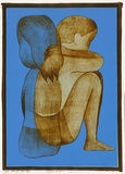 Artist: b'Blackman, Charles.' | Title: b'Sea air II' | Date: 1966 | Technique: b'lithograph, printed in colour, from multiple plates'