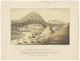 Title: bNorth view of Eagle Hawk Neck, which joins Tasman's Peninsular to the main land of Van Dieman's Land. | Date: c.1855 | Technique: b'lithograph, printed in colour, from multiple stones'