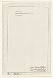 Title: Silence | Date: 1970 | Technique: pen and ink on typescript on offset-lithograph and xerox