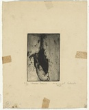 Artist: b'Cilento, Margaret.' | Title: b'Chauve souris (Bat).' | Date: 1949 | Technique: b'etching, printed in black ink with plate-tone, from one  plate'
